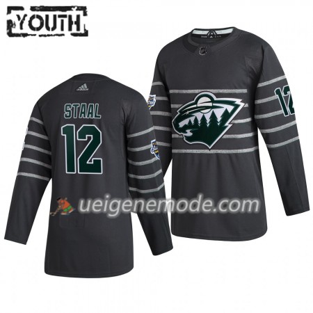 Kinder Minnesota Wild Trikot Eric Staal 12 Grau Adidas 2020 NHL All-Star Authentic